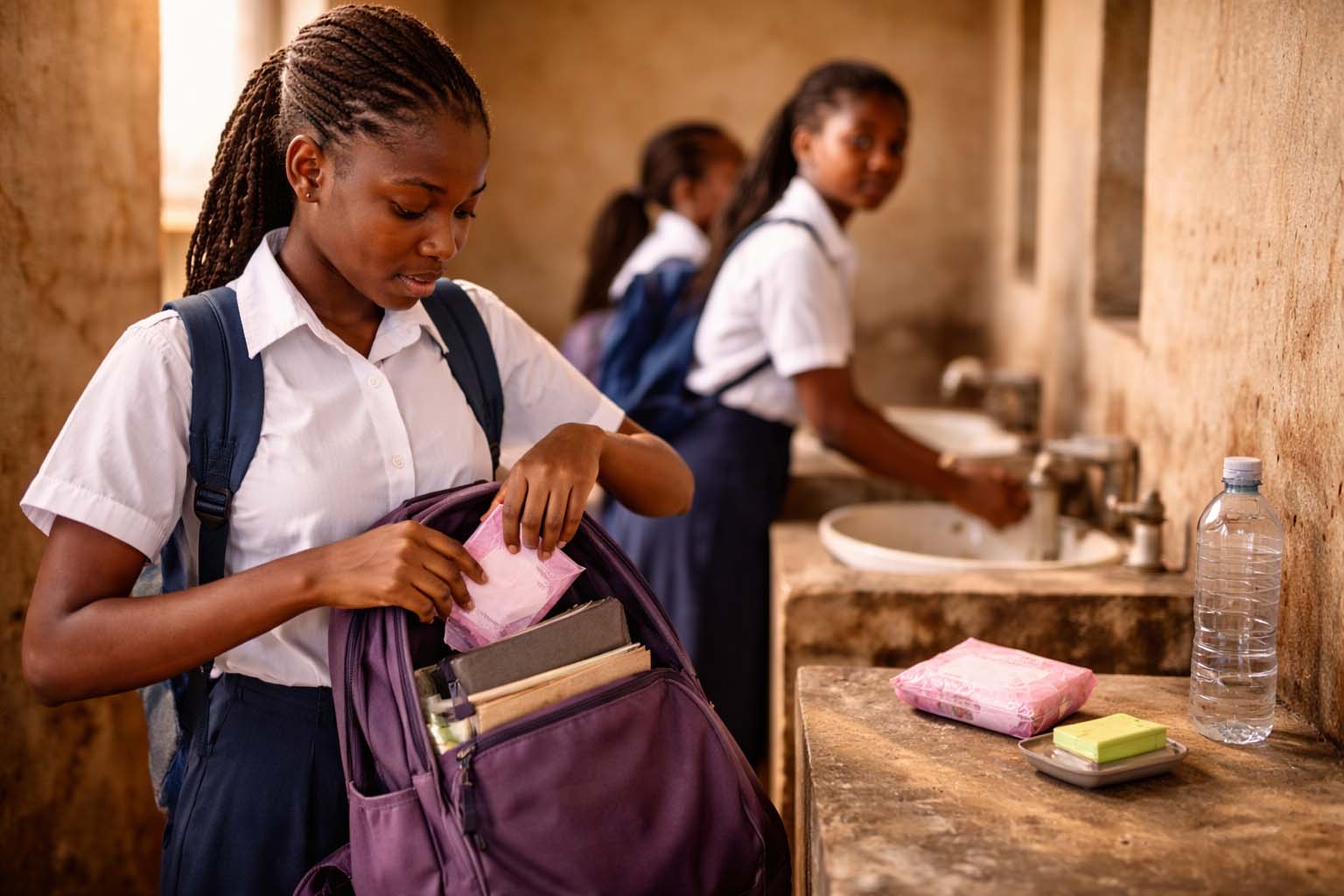 Pads for girls project